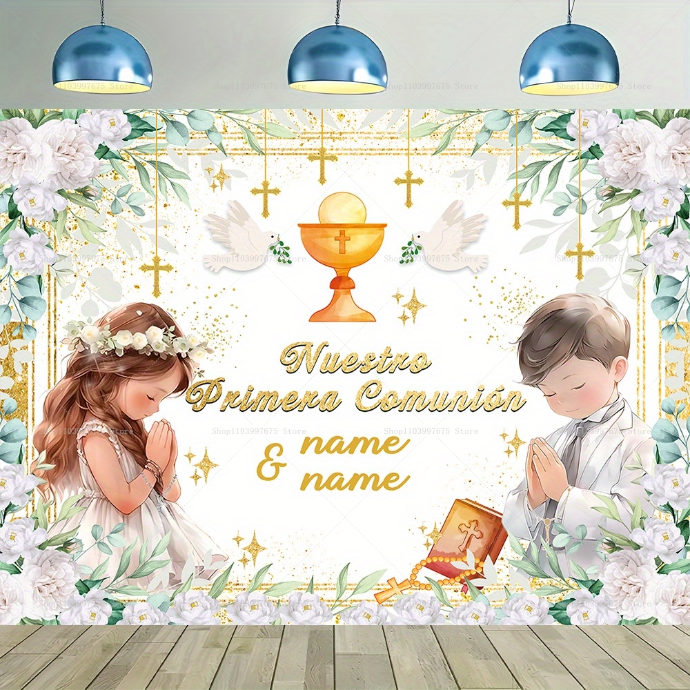 Baby Food Grinder - Custom Boy Girl First Holy Communion