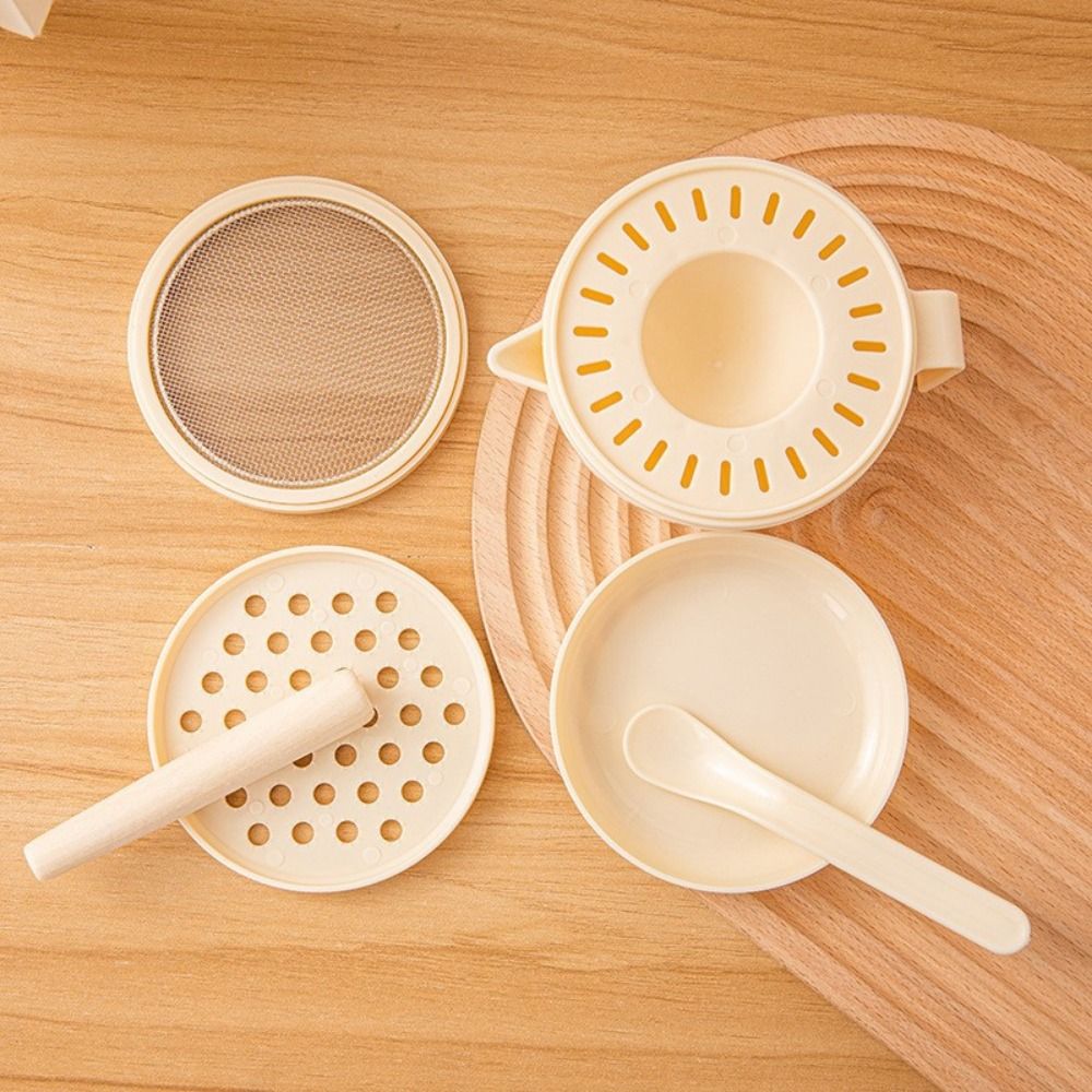 Baby Food Grinder - 7Pcs Portable Food Grinding Bowl Set