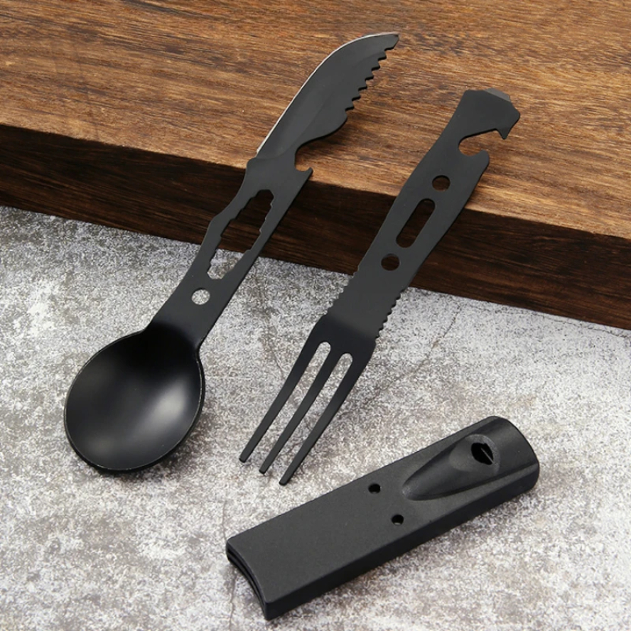 Weaning Spoon Set - Outdoor Set Multi functional Camping Knives
