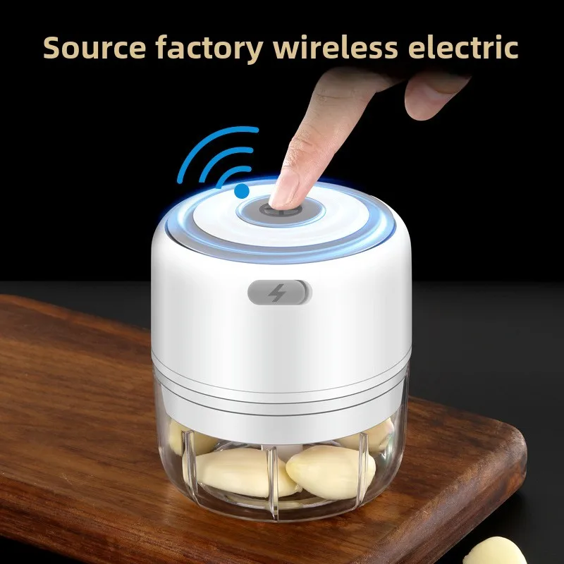 Baby Food Vegetable - Electric Mini Garlic Chopper 100/250ML USB