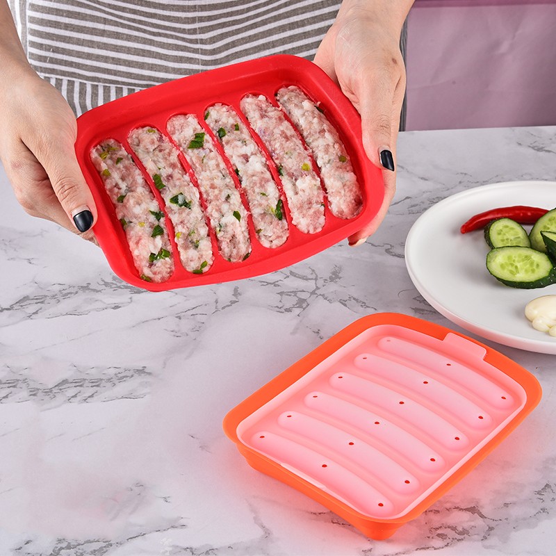 Baby Food Homemade - Food Grade Silicone Sausage Molds with