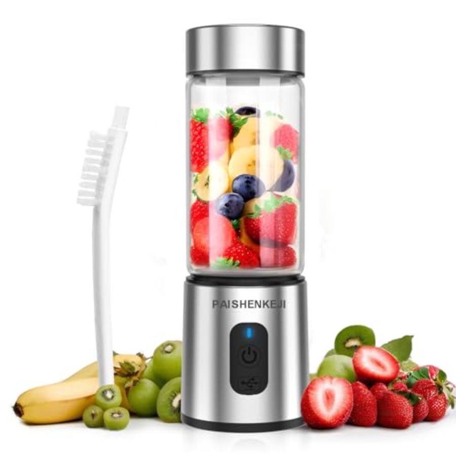 Baby Food Glass - Glass Portable Blender Smoothies: Mini Personal
