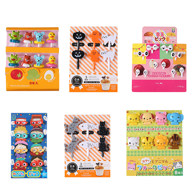 Baby Food Vegetable - 10/8/6Pcs Bento Vegetable Crockery Cute Mini
