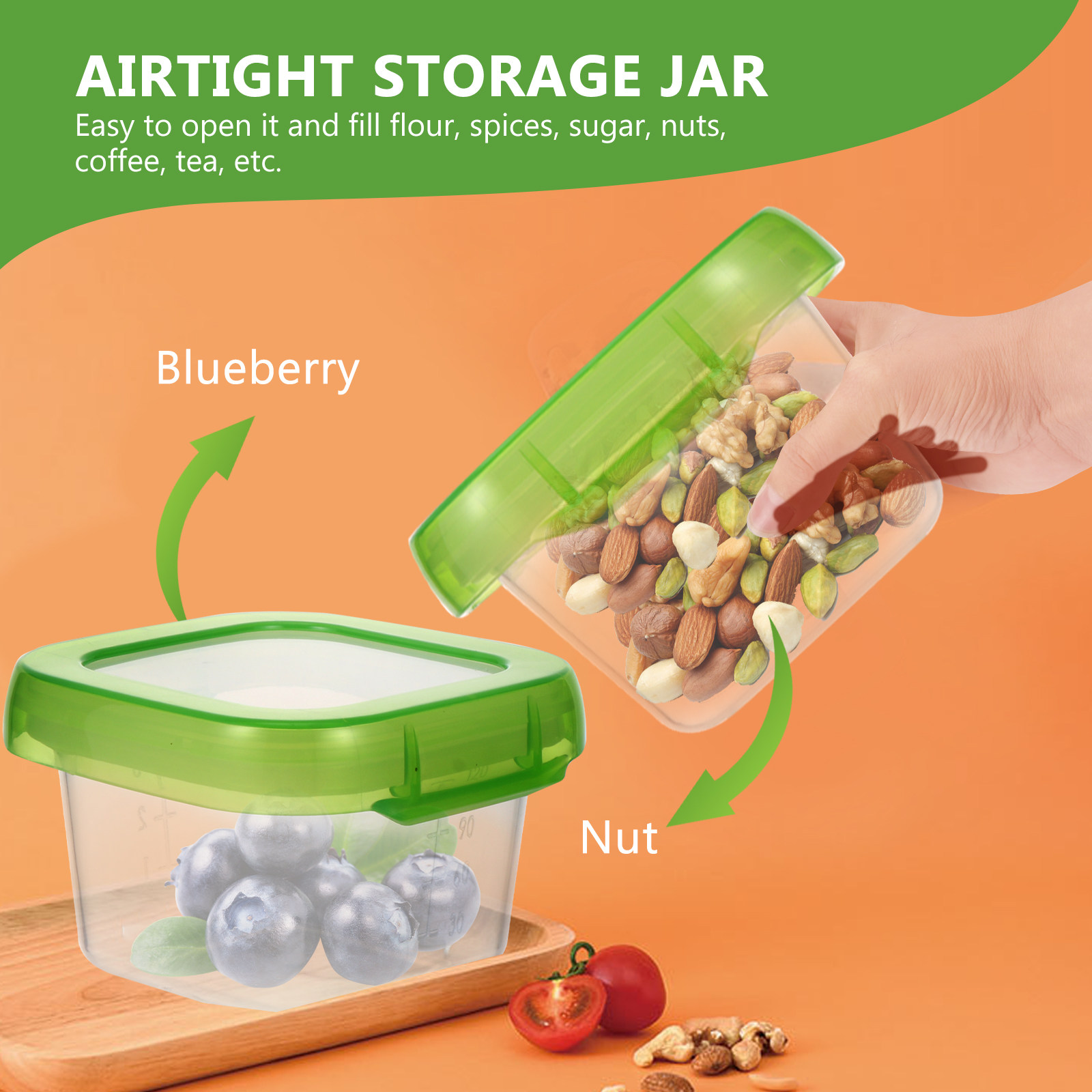 Baby Food Set - 4Pcs Baby Food Storage Containers Set