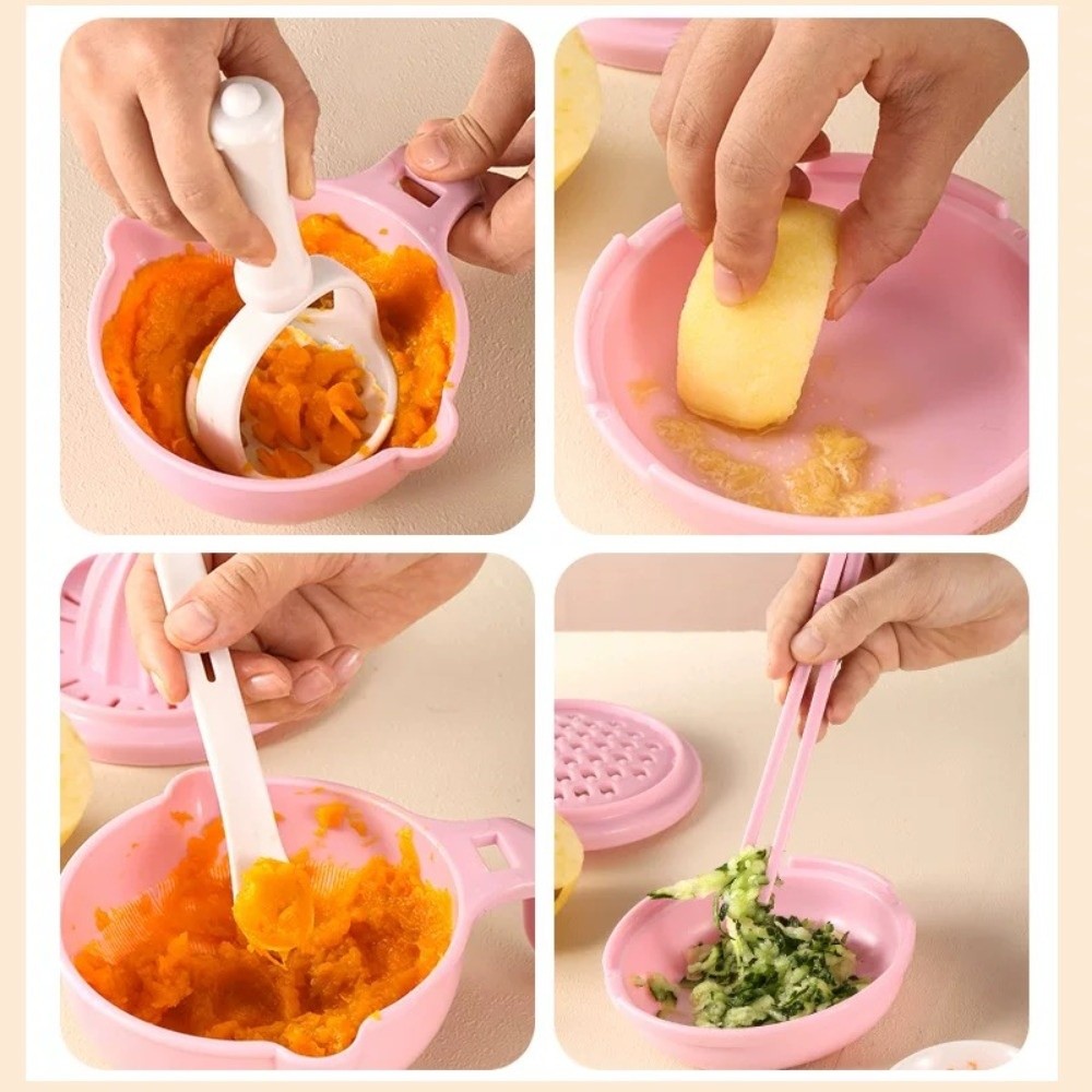 Baby Food Grinder - Solid color Baby Food Grinding Bowl