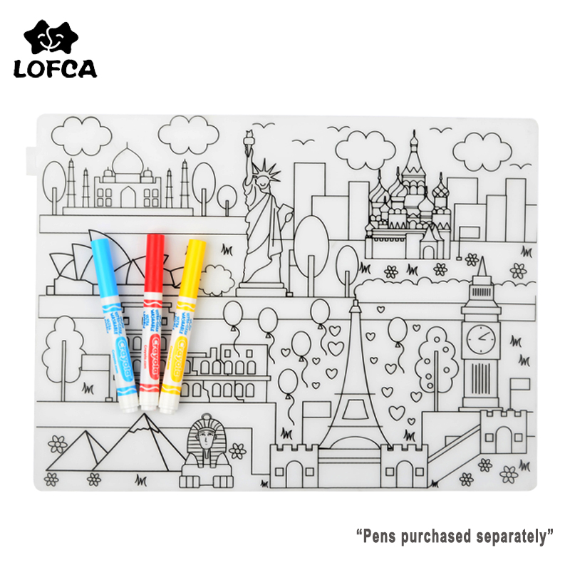 Baby Food Universe - Silicone Baby Placemat 1pc Baby Tableware