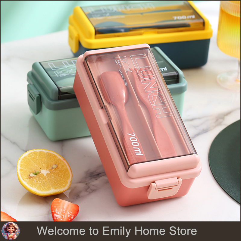 Weaning Spoon Set - Portable Lunch Box For Kids With