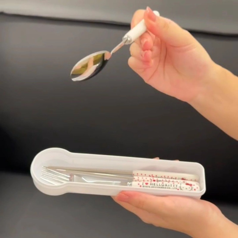 Weaning Spoon Set - Sanrio Hello Kitty Three Piece Set
