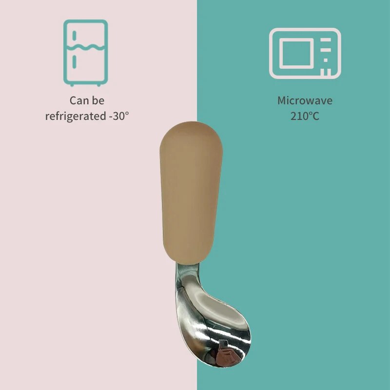 Baby Spoon Fork Set 316 Stainl - Baby Food Utensils recensione e prezzo