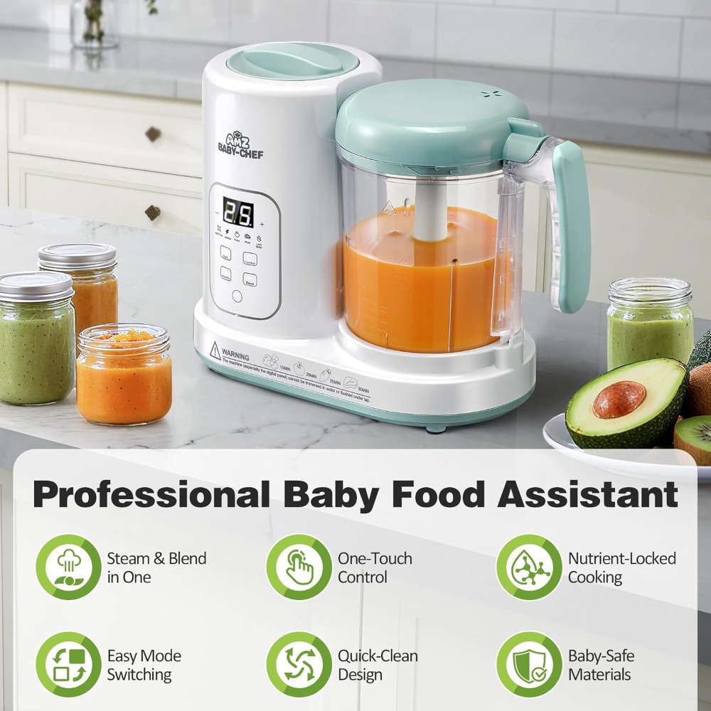 4-in-1 Baby Food Maker: Steame - Baby Food Blender And Steamer recensione e prezzo