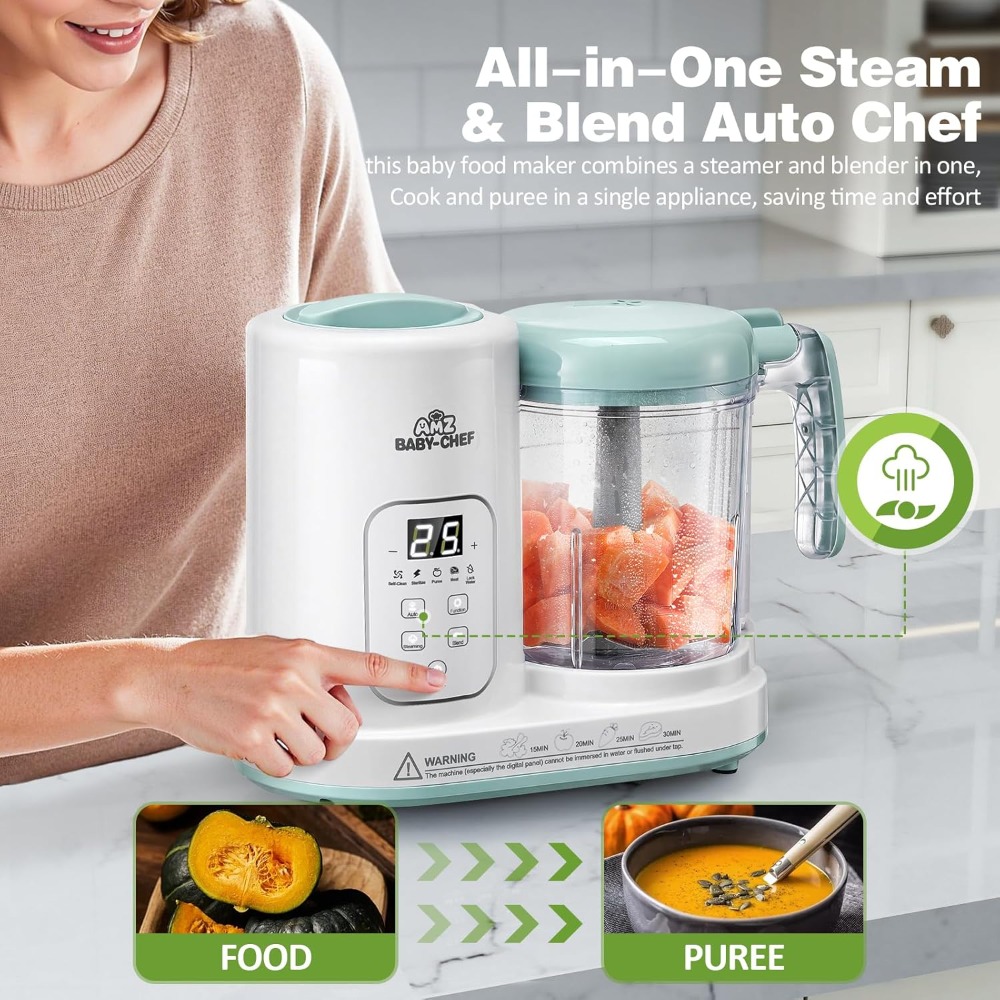 4-in-1 Baby Food Maker: Steame - Baby Food Blender And Steamer recensione e prezzo
