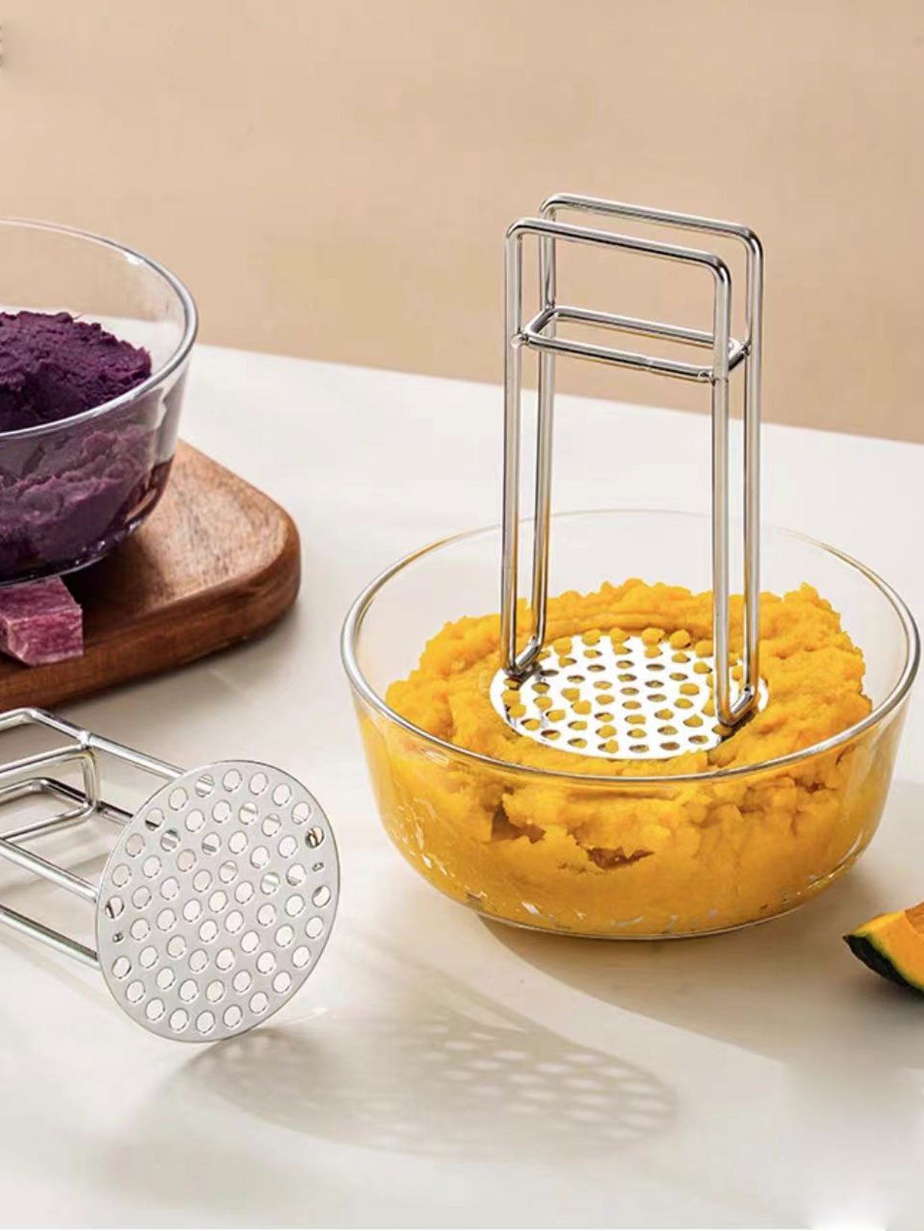 304 Stainless Steel Potato Mas - Baby Food Masher recensione e prezzo