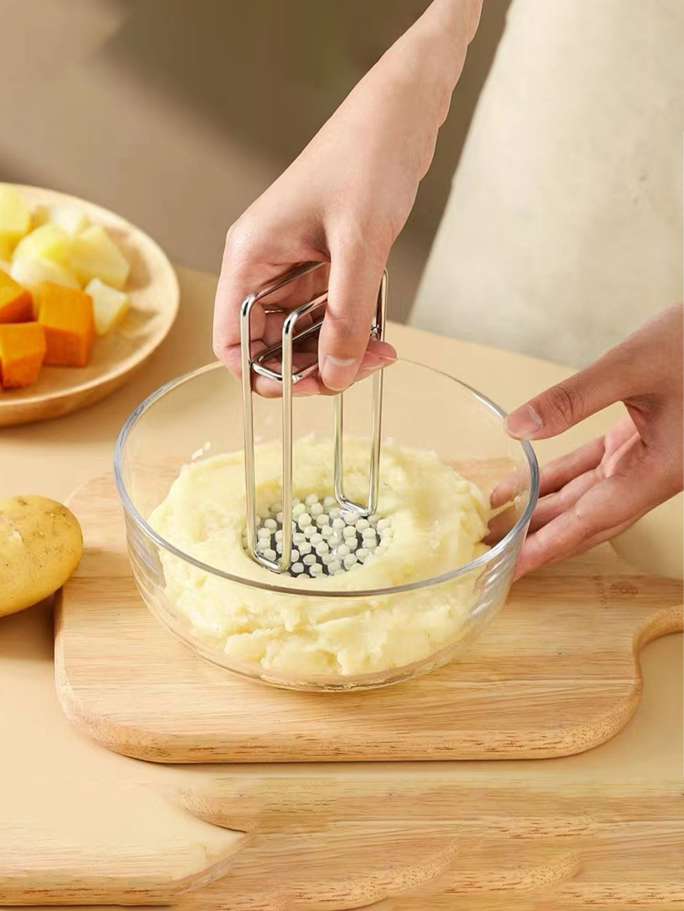 304 Stainless Steel Potato Mas - Baby Food Masher recensione e prezzo