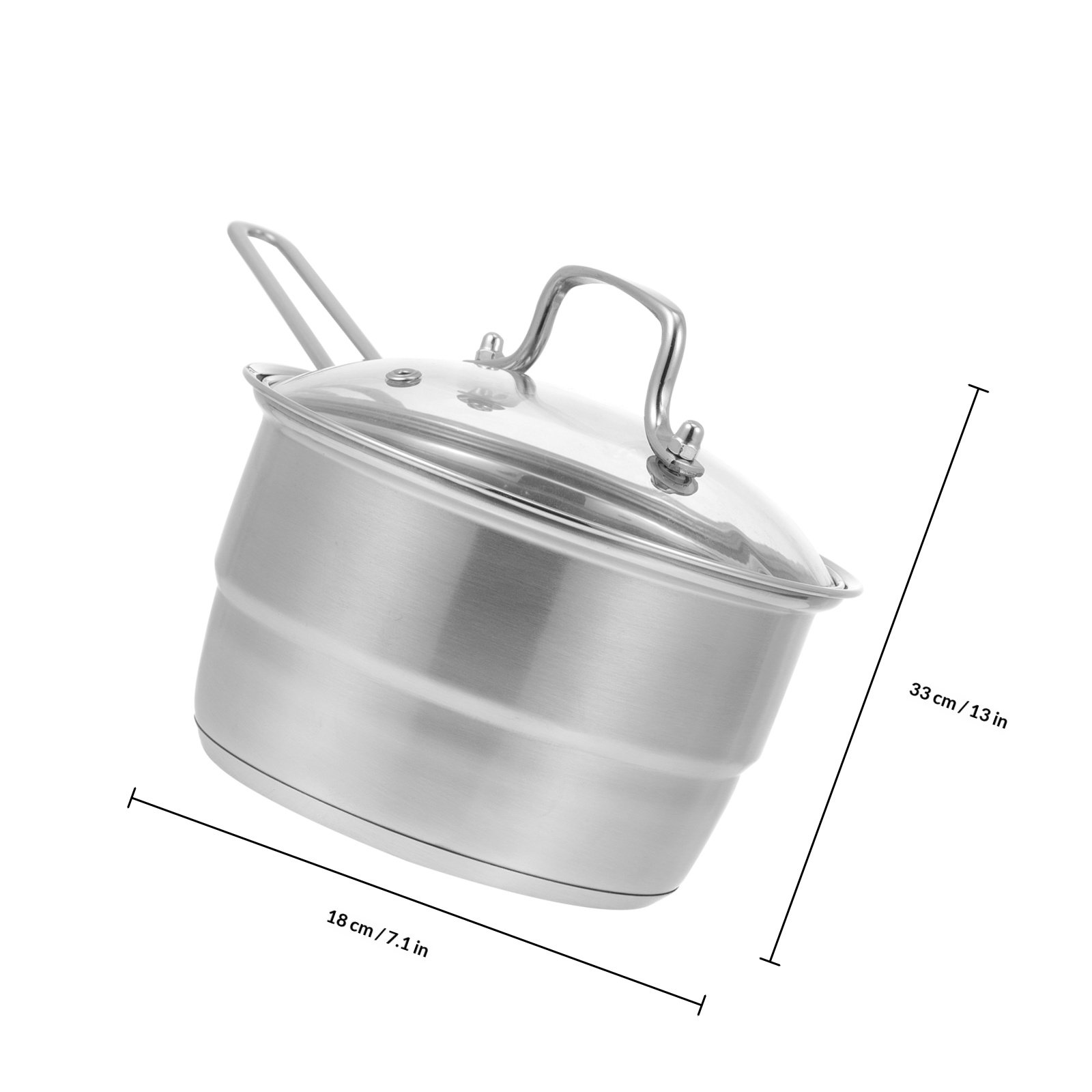 1Set Stainless Steel Milk Pot  - Baby Food Glass recensione e prezzo