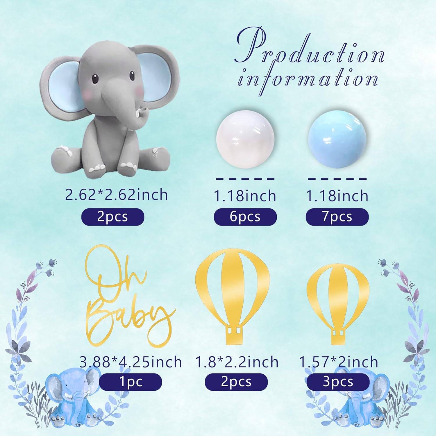 Elephant Cake Decoration Baby  - Baby Food Grinder recensione e prezzo