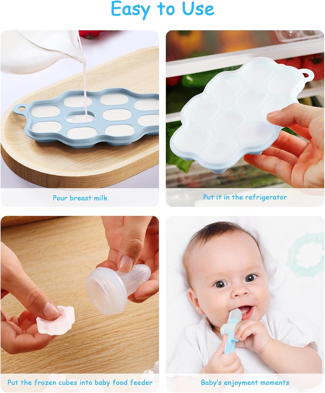 2-Pack Silicone Baby Food Free - Baby Food Homemade recensione e prezzo