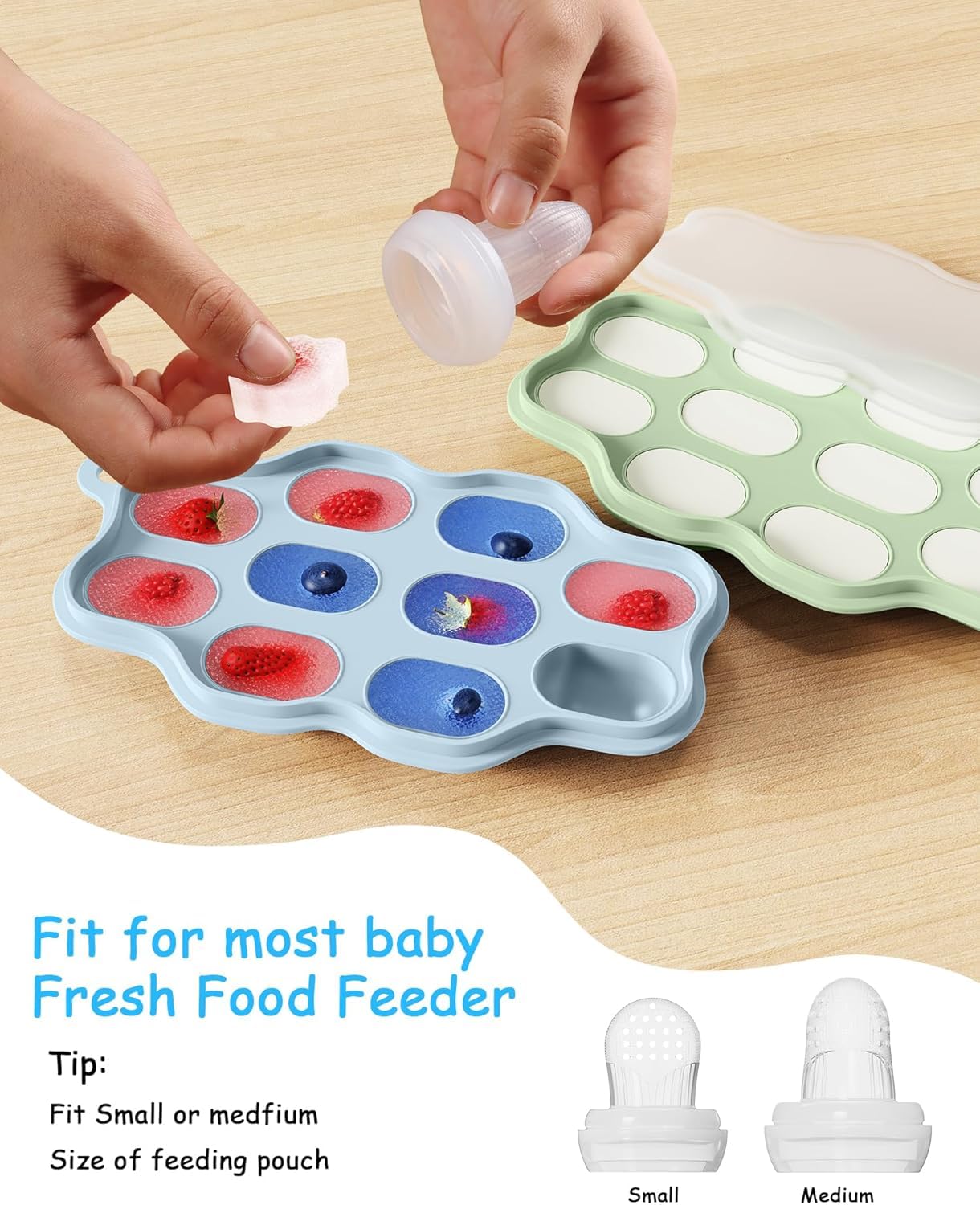 2-Pack Silicone Baby Food Free - Baby Food Homemade recensione e prezzo