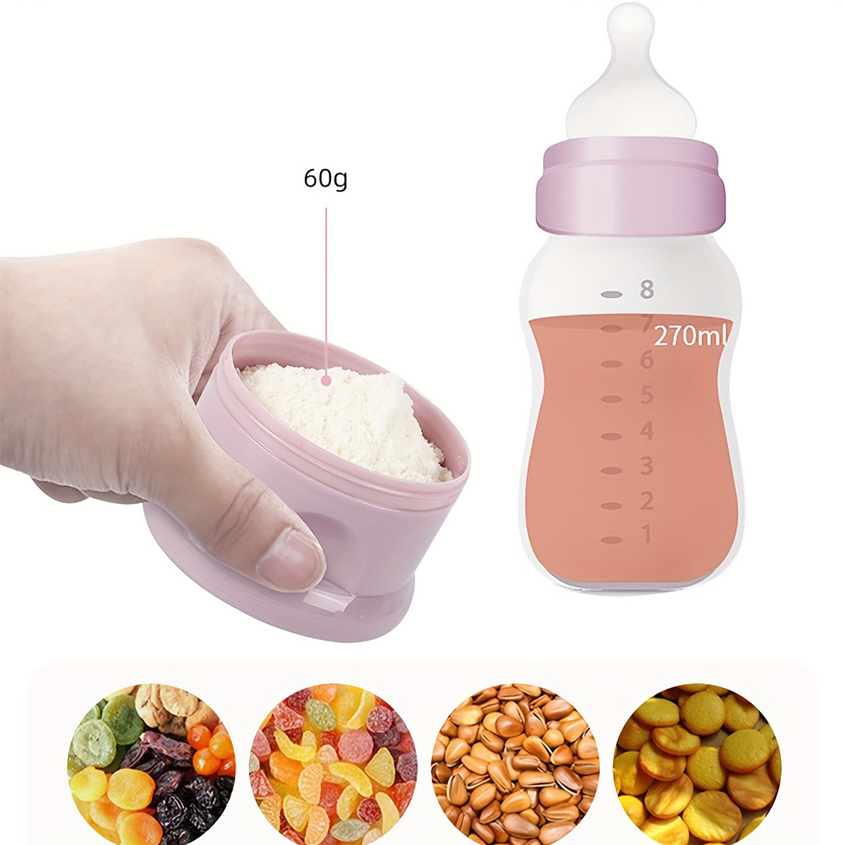Large Capacity Baby Milk Powde - Baby Food Universe recensione e prezzo