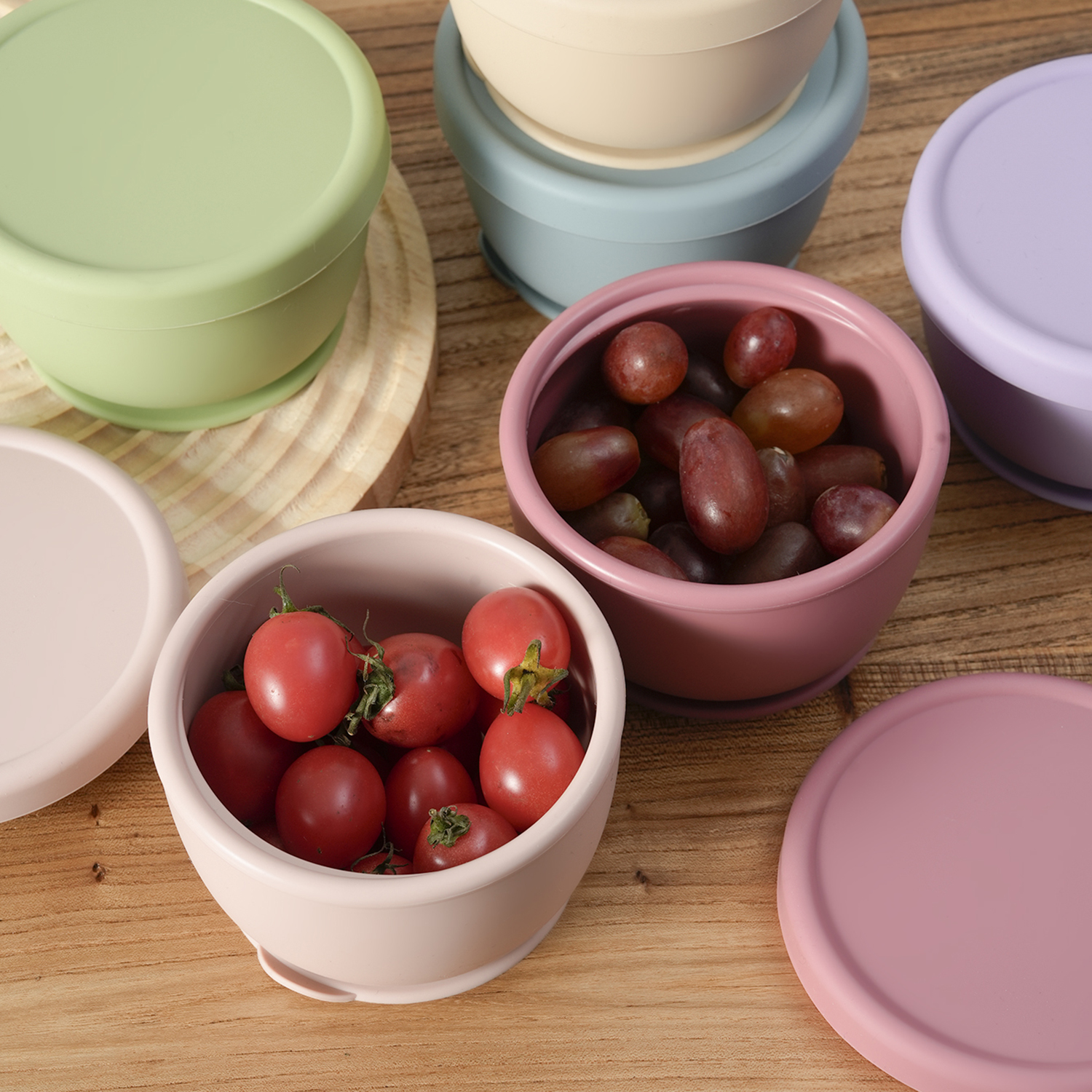 1PC Silicone Baby Feeding Bowl - Baby Food Delivery recensione e prezzo