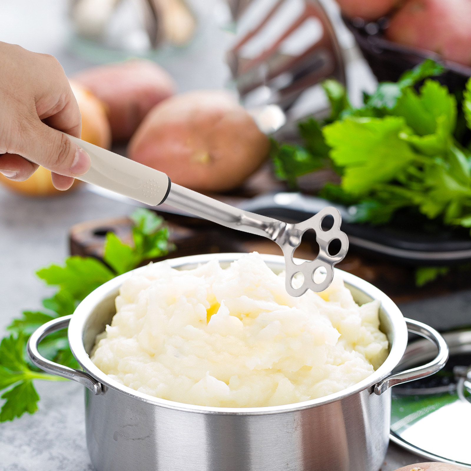Mini Potato Masher Stainless S - Baby Food Masher recensione e prezzo