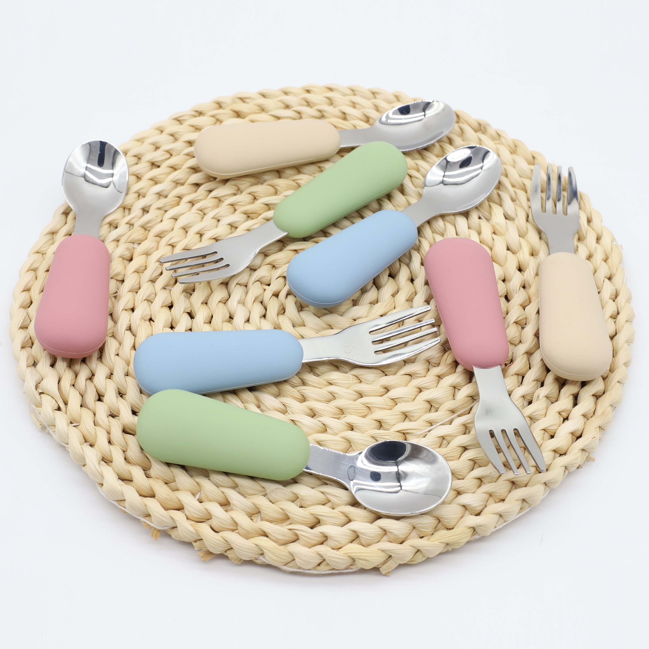 Silicone stainless steel spoon - Baby Food Utensils recensione e prezzo