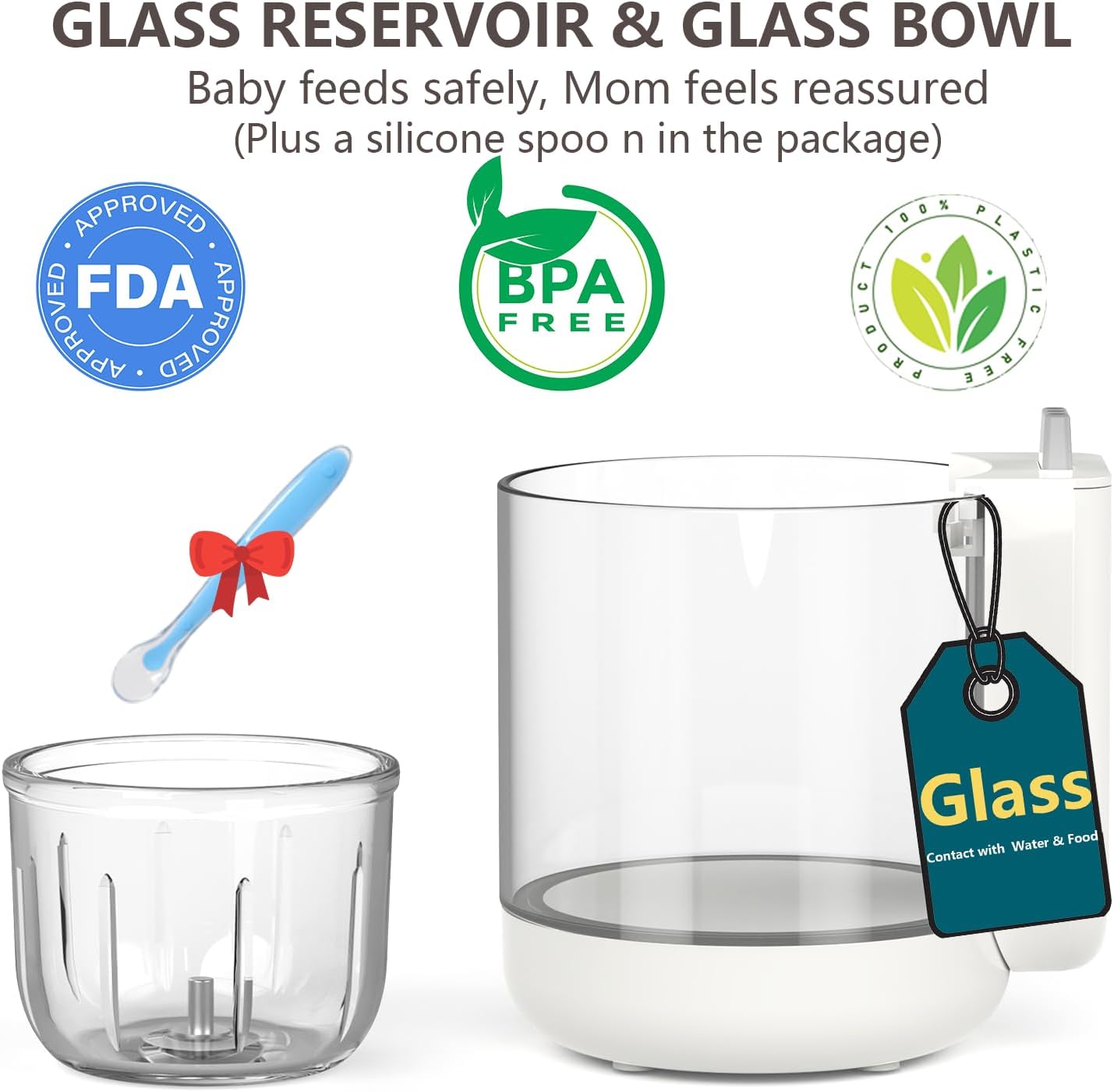 9-in-1 Baby Food Maker: Glass  - Baby Food Blender And Steamer recensione e prezzo