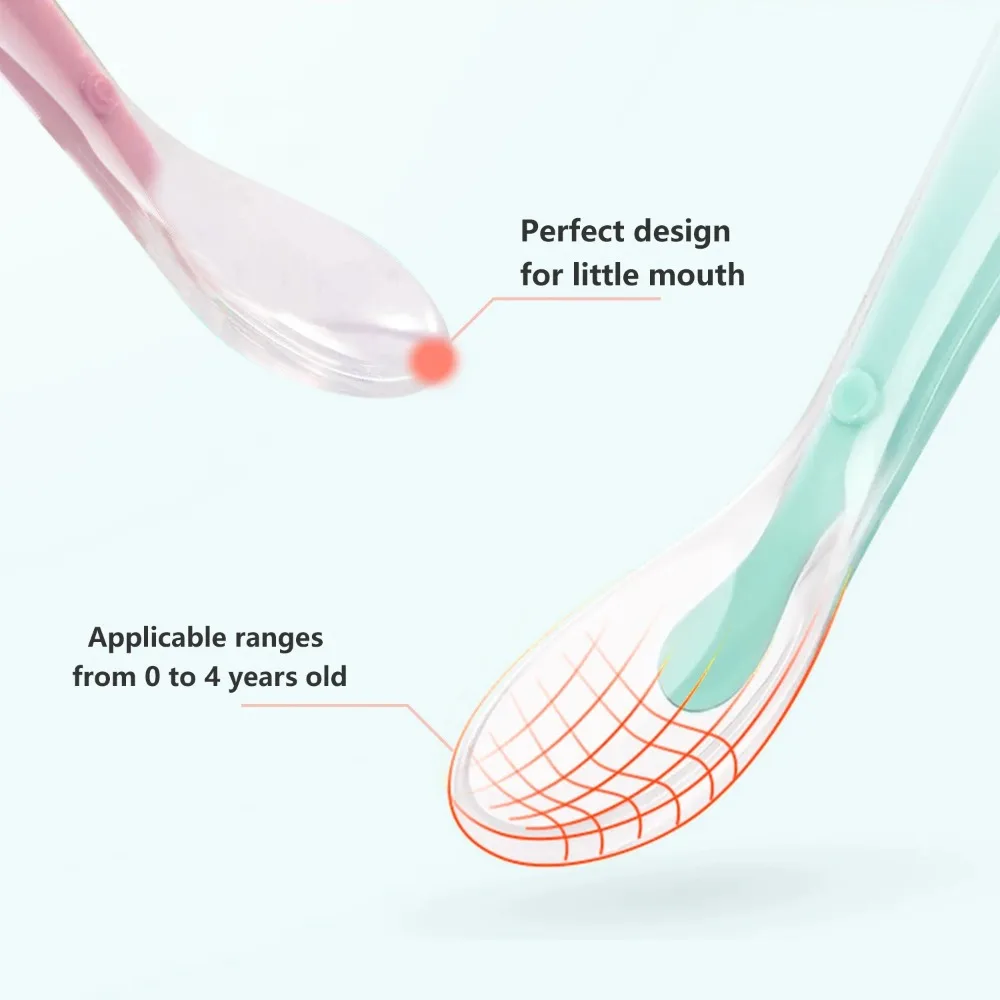 Baby Spoons Soft Silicone Todd - Baby Food Utensils recensione e prezzo