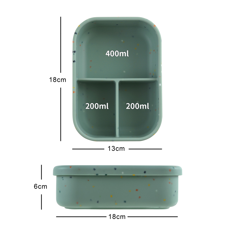 1PCS Microwave Lunch Box Silic - Baby Food Delivery recensione e prezzo
