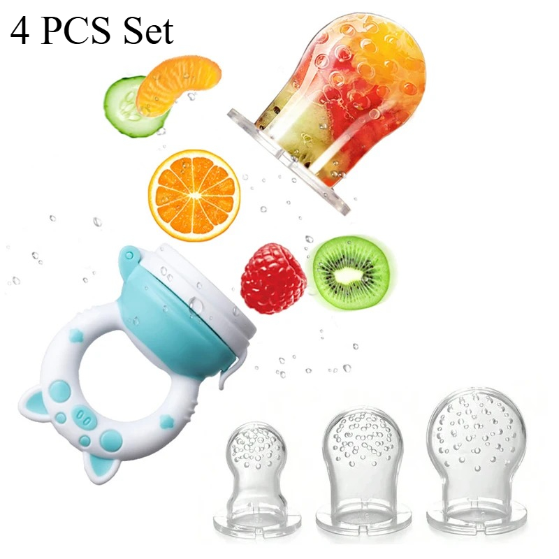4pcs/set Silicone Fruit & Vege - Baby Food Vegetable recensione e prezzo
