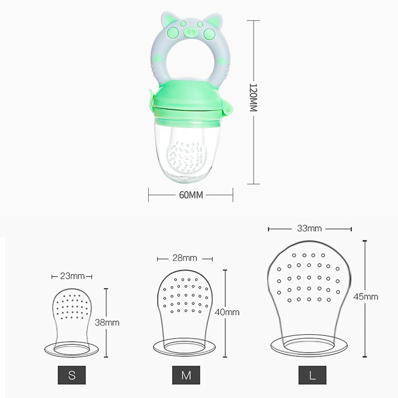 4pcs/set Silicone Fruit & Vege - Baby Food Vegetable recensione e prezzo