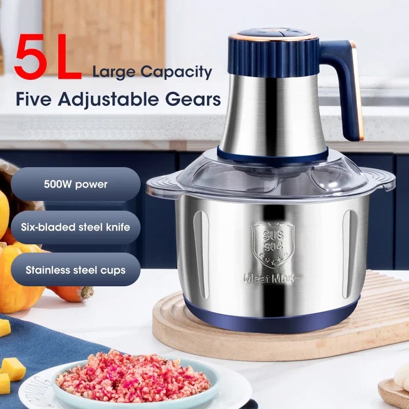 Electric Meat Grinder 5L Large - Baby Food Masher recensione e prezzo