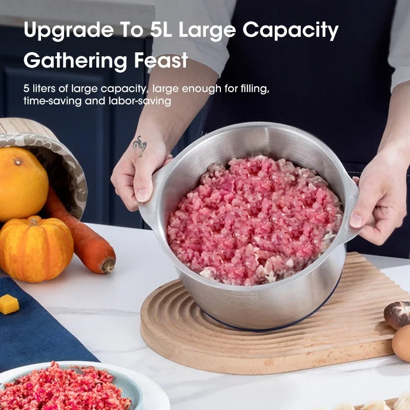 Electric Meat Grinder 5L Large - Baby Food Masher recensione e prezzo