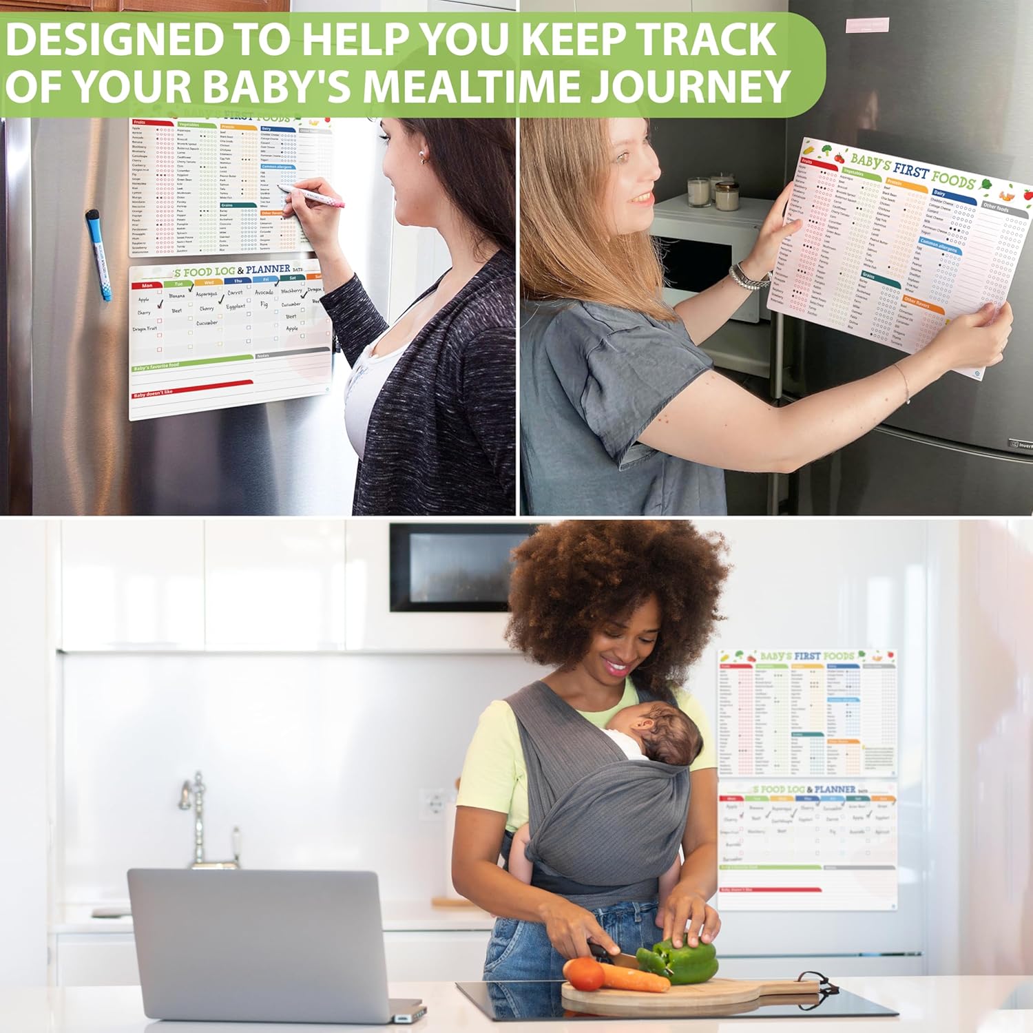 Set of 2 Baby First Foods Trac - Baby Food Tracker recensione e prezzo