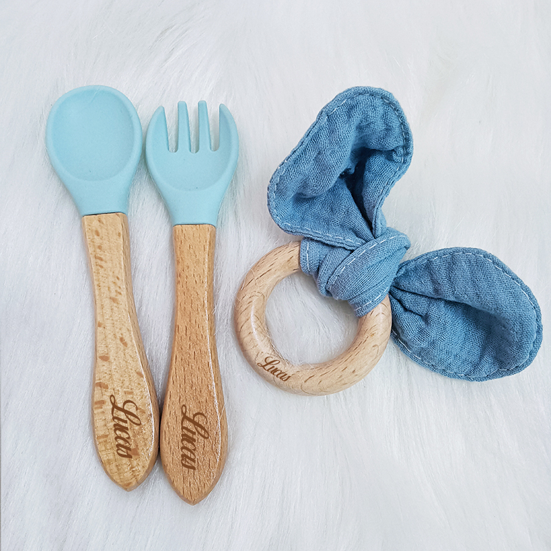 7PCS/Set Personalized Name Bab - Weaning Spoon Set recensione e prezzo