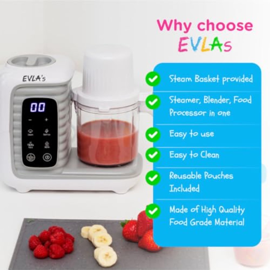 Double Baby Food Maker with 2  - Baby Food Blender And Steamer recensione e prezzo
