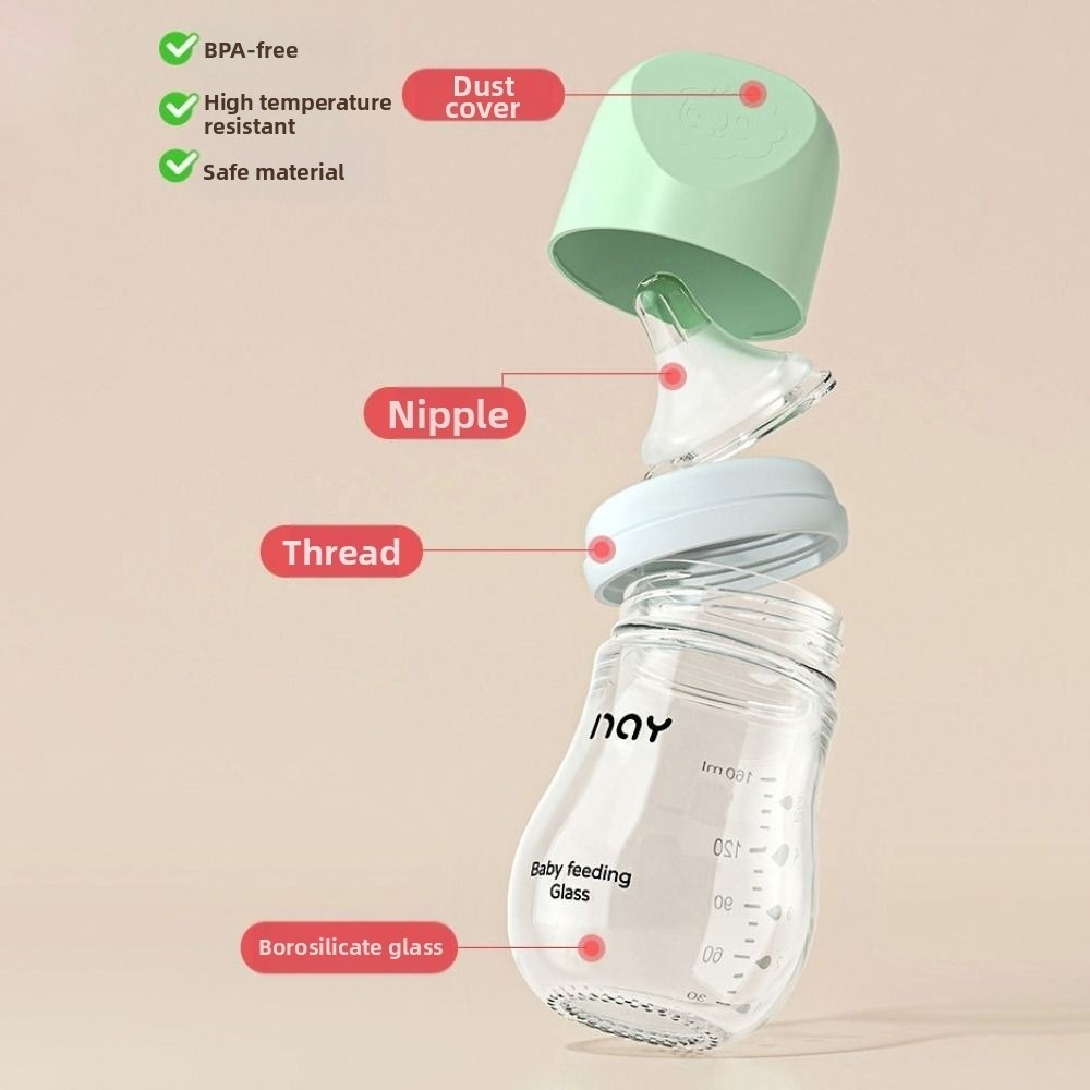 Glass Baby Bottle Anti-flatule - Baby Food Glass recensione e prezzo