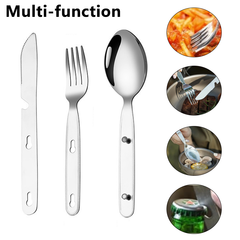 3pcs/set Folding Spoon Fork Kn - Weaning Spoon Set recensione e prezzo