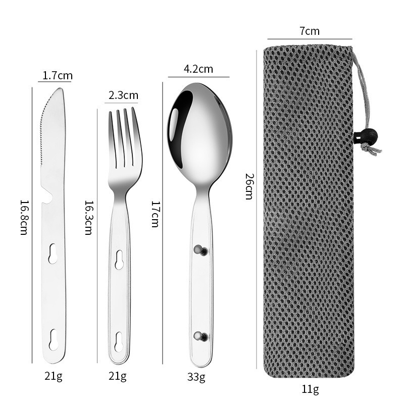 3pcs/set Folding Spoon Fork Kn - Weaning Spoon Set recensione e prezzo