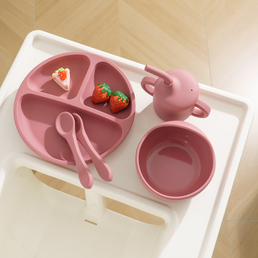 5PCS Baby Silicone Tableware S - Baby Food Universe recensione e prezzo