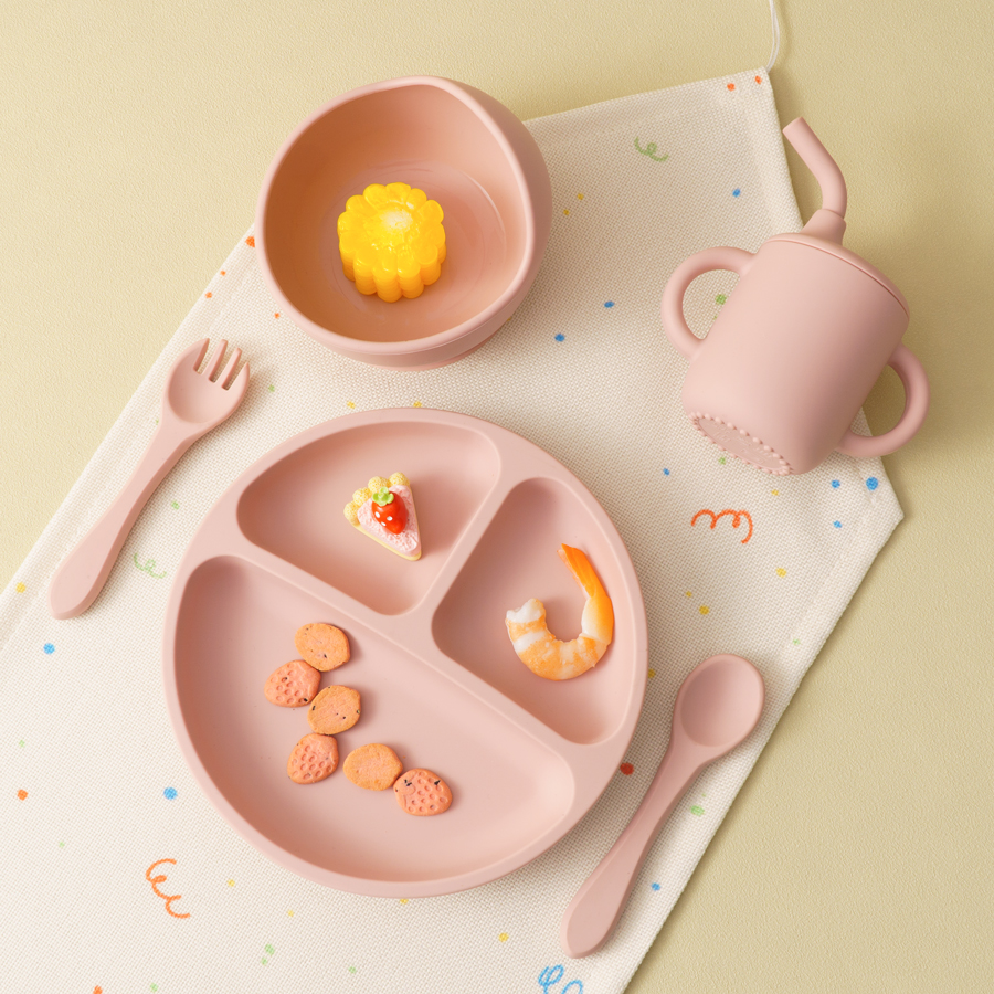 5PCS Baby Silicone Tableware S - Baby Food Universe recensione e prezzo
