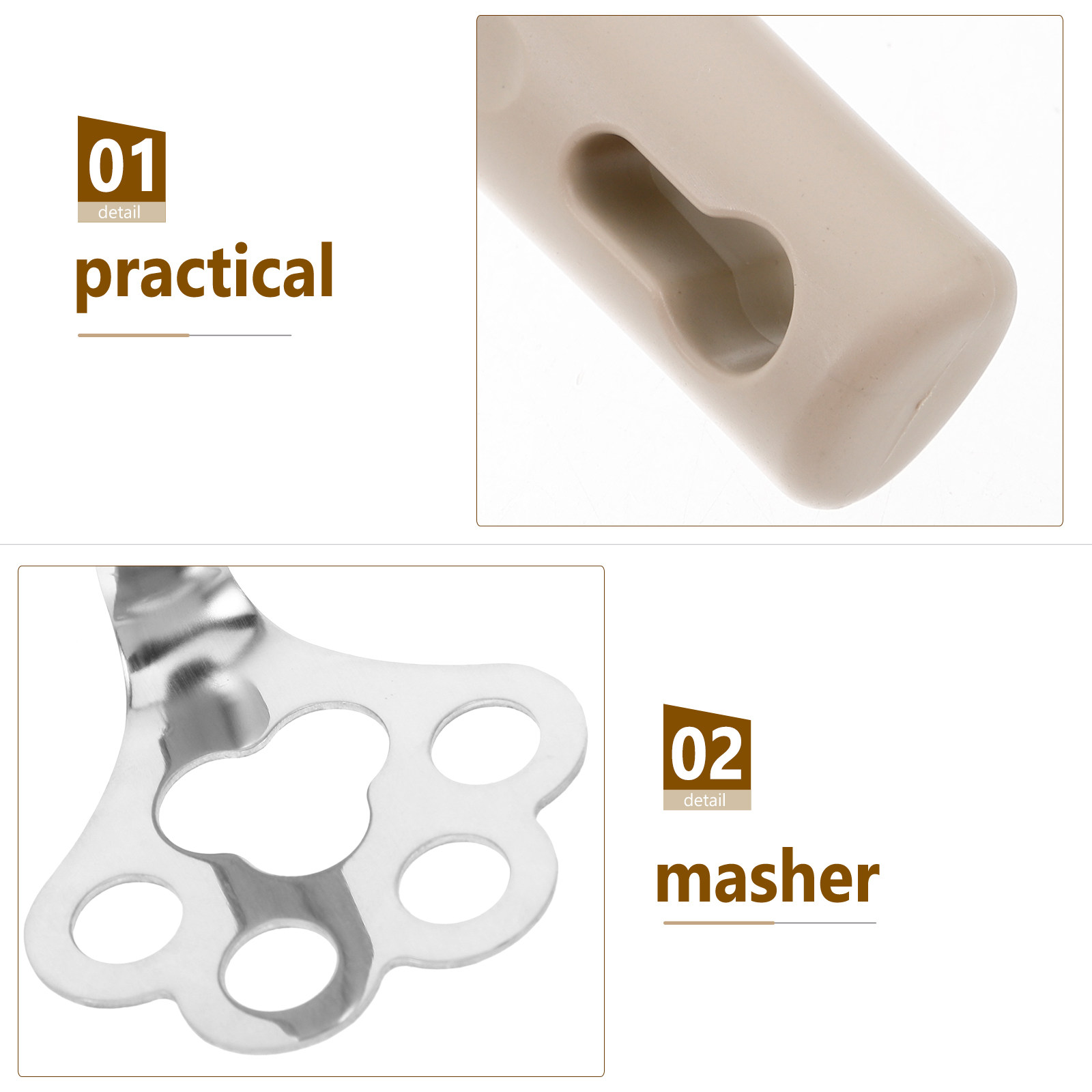 Thickened Stainless Steel Pota - Baby Food Masher recensione e prezzo