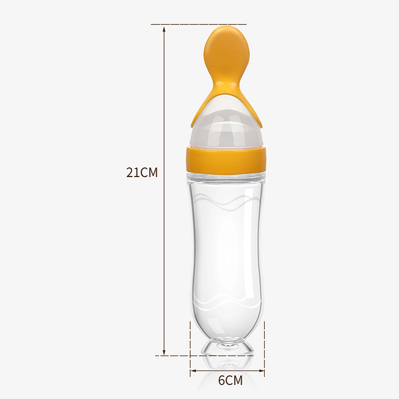 Squeezing Feeding Bottle Silic - Baby Food Utensils recensione e prezzo