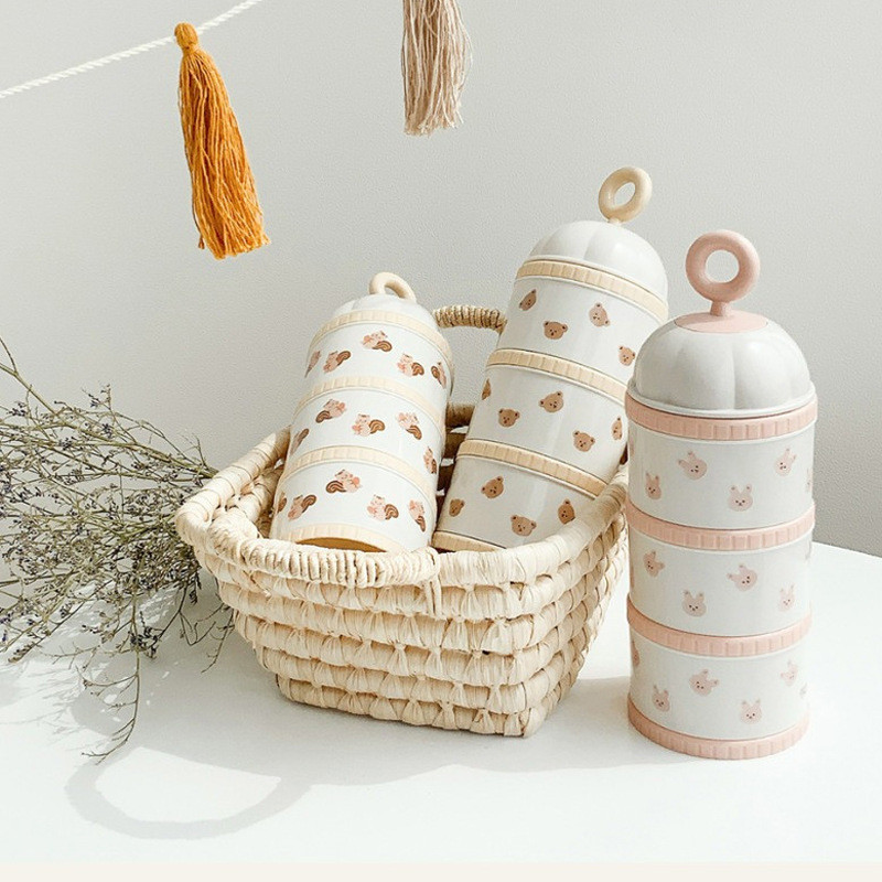 Cute Bear Milk Powder Box Baby - Baby Food Universe recensione e prezzo