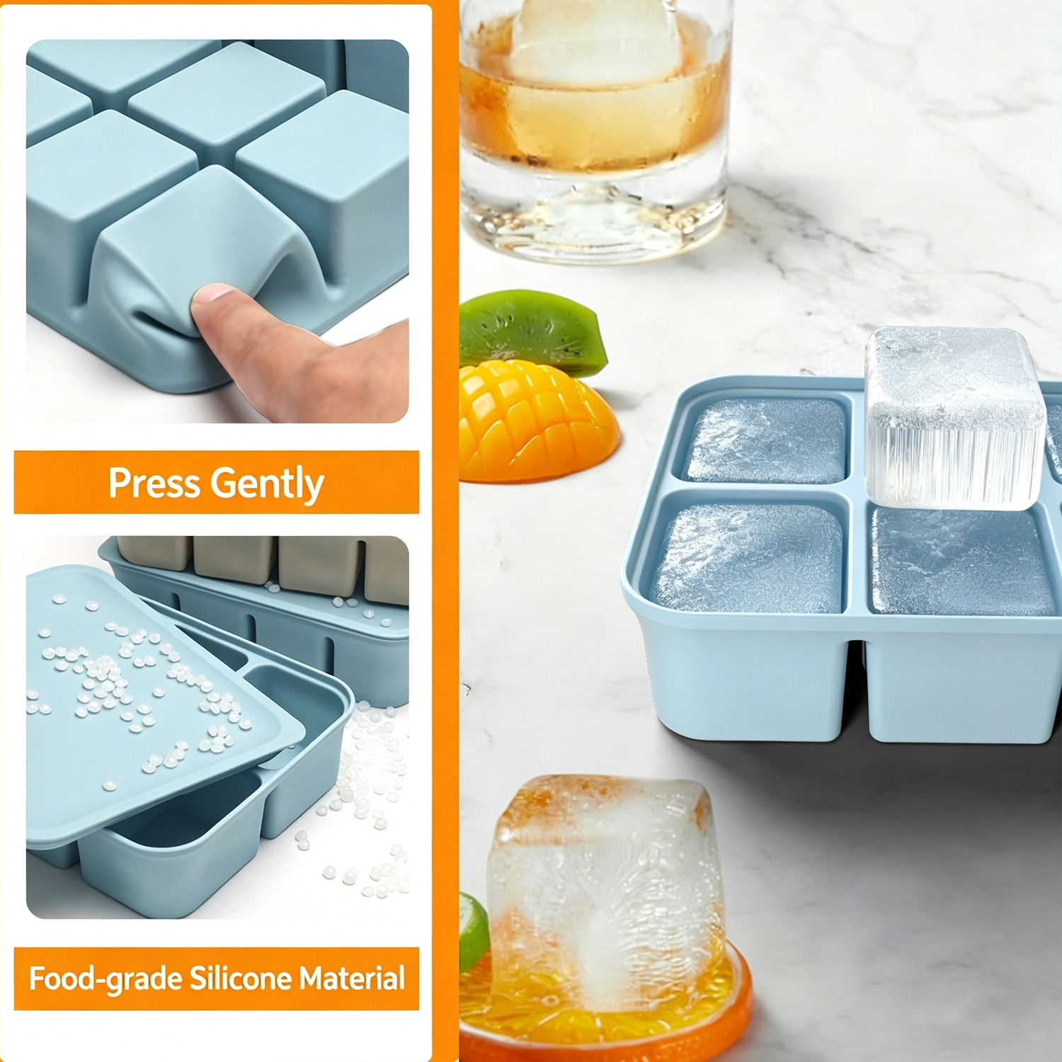 3Pcs Silicone Baby Food Freeze - Baby Food Homemade recensione e prezzo