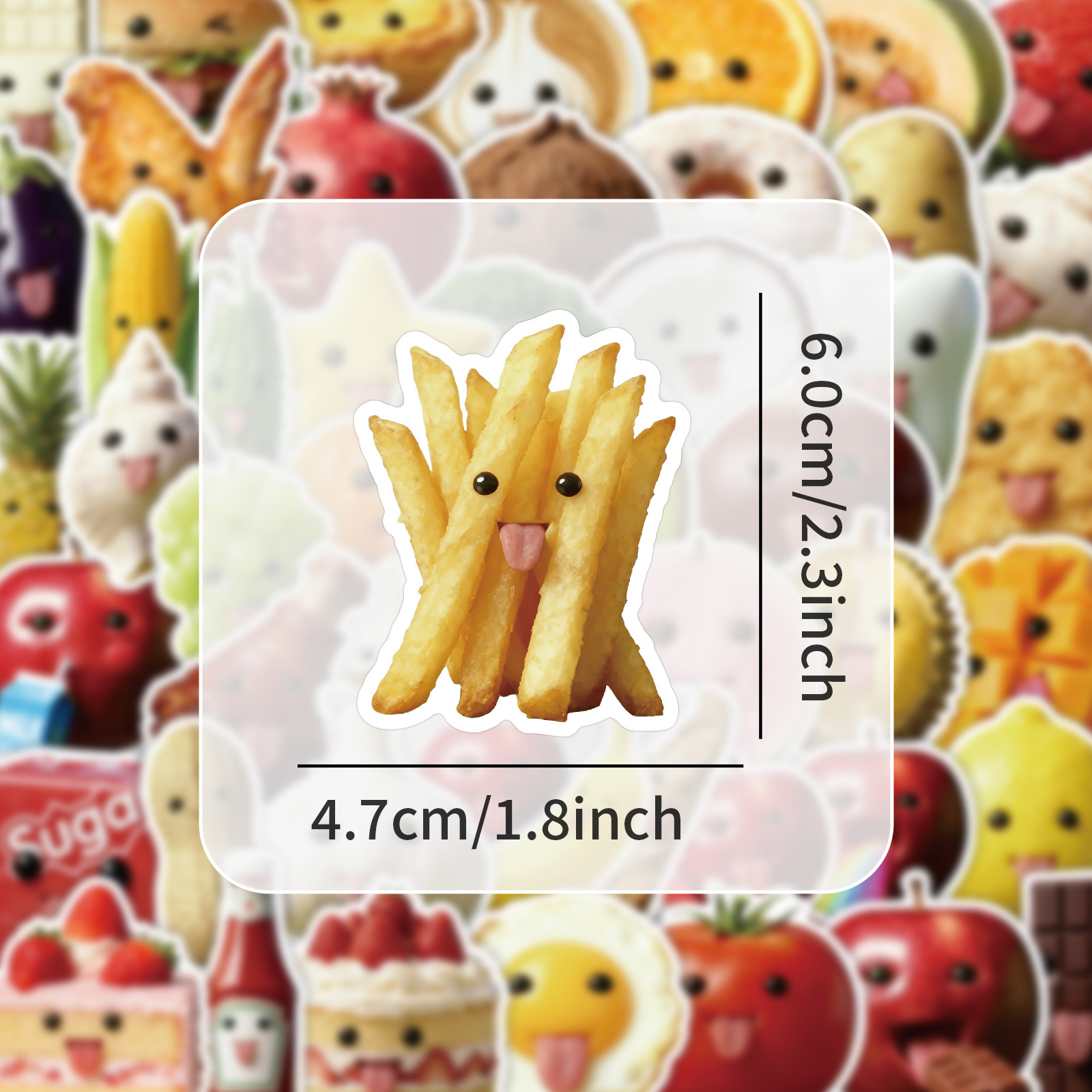 10/50PCS Abstract Food Meme Gr - Baby Food Vegetable recensione e prezzo