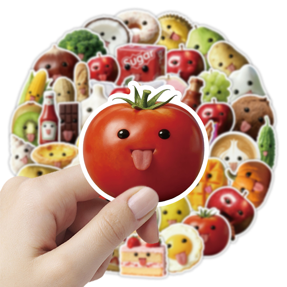 10/50PCS Abstract Food Meme Gr - Baby Food Vegetable recensione e prezzo