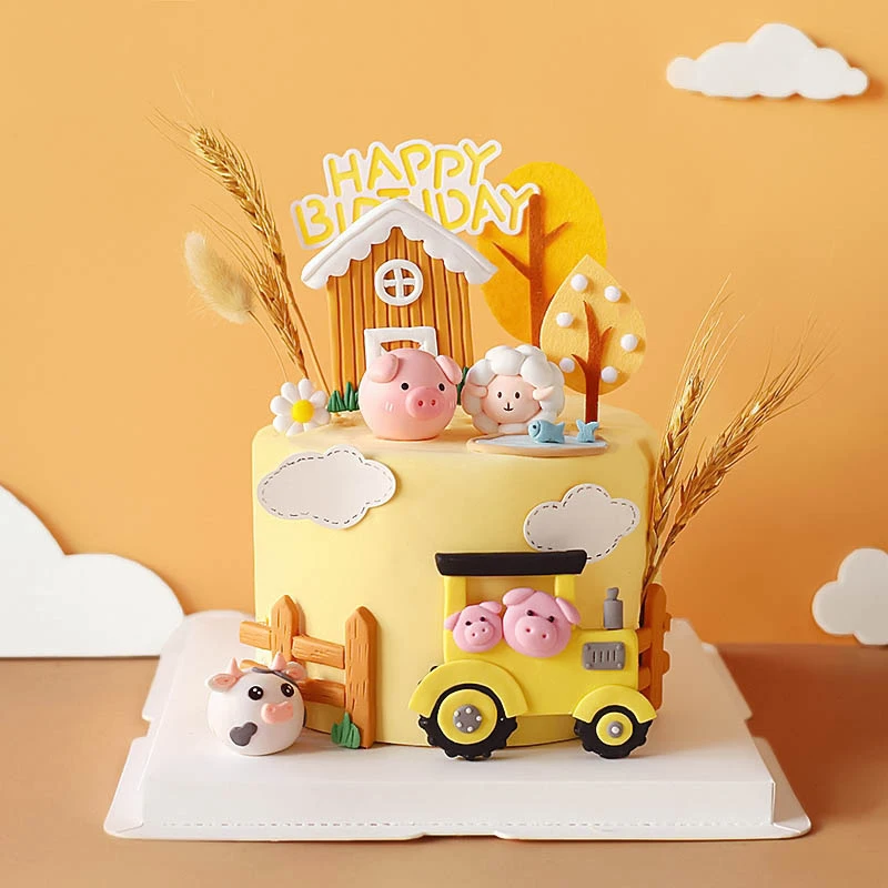 Happy Birthday Cake Topper Far - Baby Food Lamb recensione e prezzo