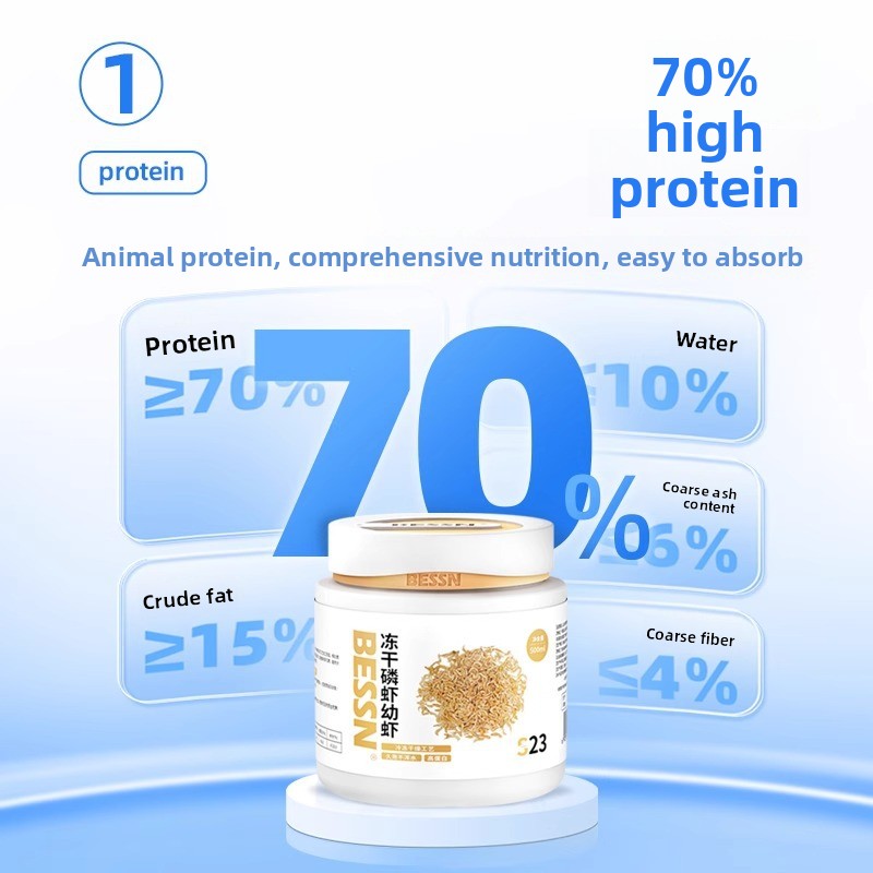 BESSN Freeze-Dried Krill & Bab - Baby Food With Protein recensione e prezzo