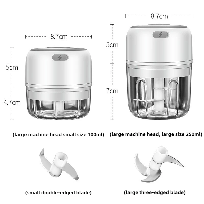 Electric Mini Garlic Chopper 1 - Baby Food Vegetable recensione e prezzo