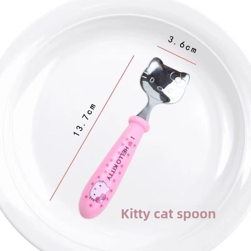 Cute cartoon Hello Kitty spoon - Weaning Spoon Set recensione e prezzo